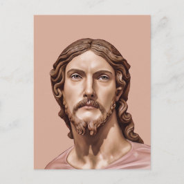 Postal BUSTO DE CRISTO EL SALVADOR por MICHELANGELO 2026