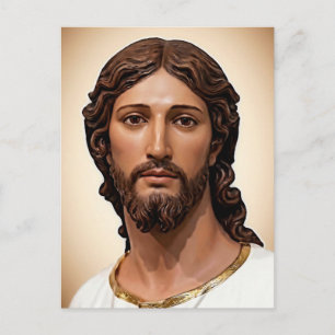 Postal BUSTO DE CRISTO EL SALVADOR por MICHELANGELO 2026