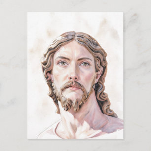Postal BUSTO DE CRISTO EL SALVADOR por MICHELANGELO 2026