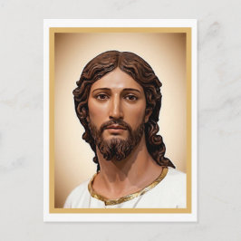 Postal BUSTO DE CRISTO EL SALVADOR por MICHELANGELO 2026