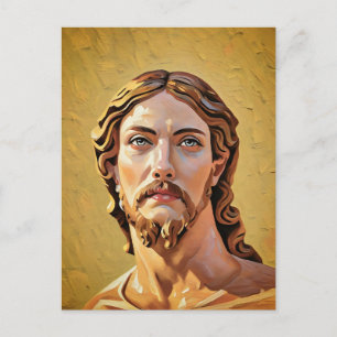 Postal BUSTO DE CRISTO EL SALVADOR por MICHELANGELO 2026_