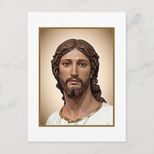 Postal BUSTO DE CRISTO EL SALVADOR por MICHELANGELO 2026