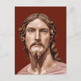 Postal BUSTO DE CRISTO EL SALVADOR por MICHELANGELO 2026
