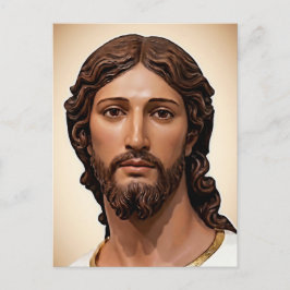 Postal BUSTO DE CRISTO EL SALVADOR por MICHELANGELO 2026