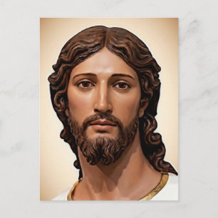 Postal BUSTO DE CRISTO EL SALVADOR por MICHELANGELO 2026