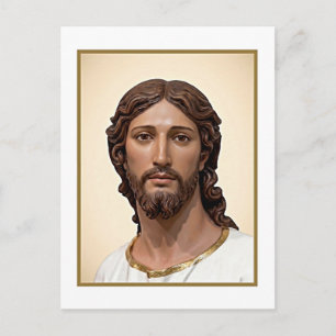Postal BUSTO DE CRISTO EL SALVADOR por MICHELANGELO 2026