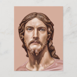 Postal BUSTO DE CRISTO EL SALVADOR por MICHELANGELO 2026