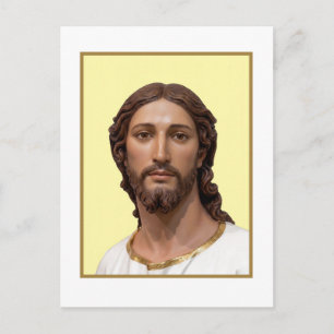 Postal BUSTO DE CRISTO EL SALVADOR por MICHELANGELO 2026