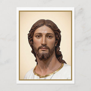 Postal BUSTO DE CRISTO EL SALVADOR por MICHELANGELO 2026