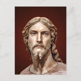 Postal BUSTO DE CRISTO EL SALVADOR por MICHELANGELO 2026
