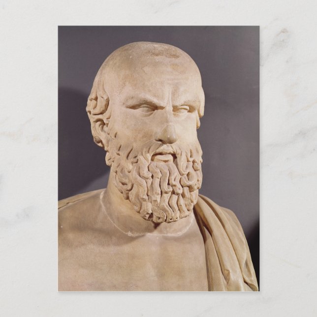 Postal Busto de Esquilo (Anverso)