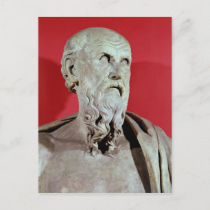 Postal Busto de Hesiod