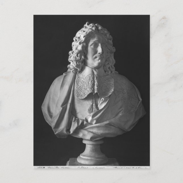 Postal Busto de Jean-Baptiste Colbert de Torcy (Anverso)