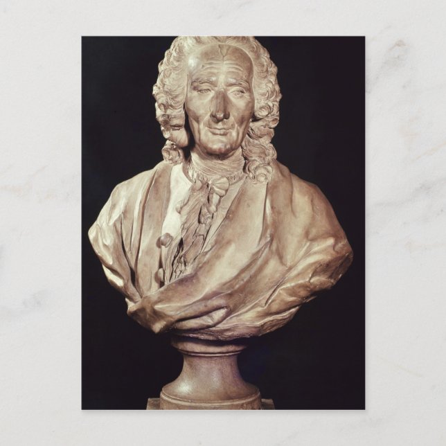 Postal Busto de Jean-Philippe Rameau 1760 (Anverso)