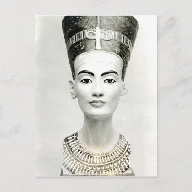 Postal Busto de la Reina Nefertiti (Anverso)