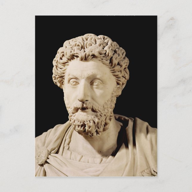 Postal Busto de Marco Aurelius (Anverso)