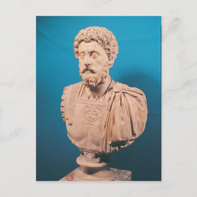 Postal Busto de Marcus Aurelio (Anverso)