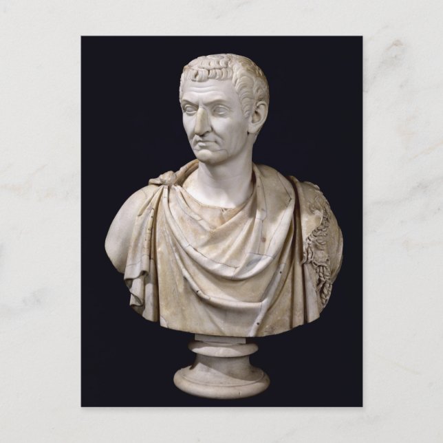 Postal Busto de Marcus Cocceius Nerva (Anverso)