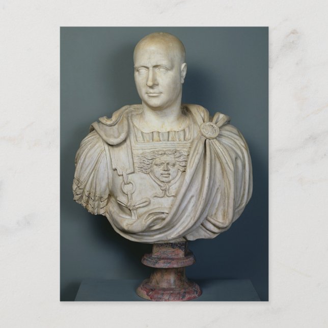 Postal Busto de Publius Cornelio Scipio 'Africanus (Anverso)
