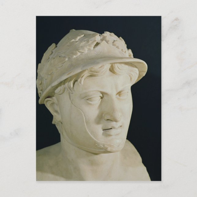 Postal Busto de Pyrrhus (Anverso)