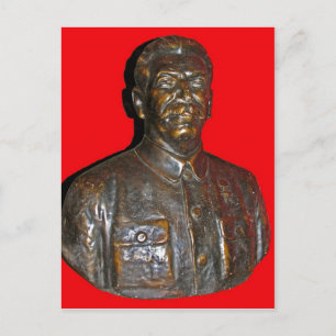 Postal Busto de Stalin