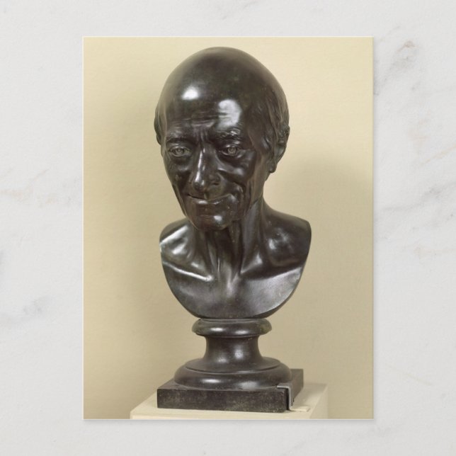 Postal Busto de Voltaire 1778 (Anverso)