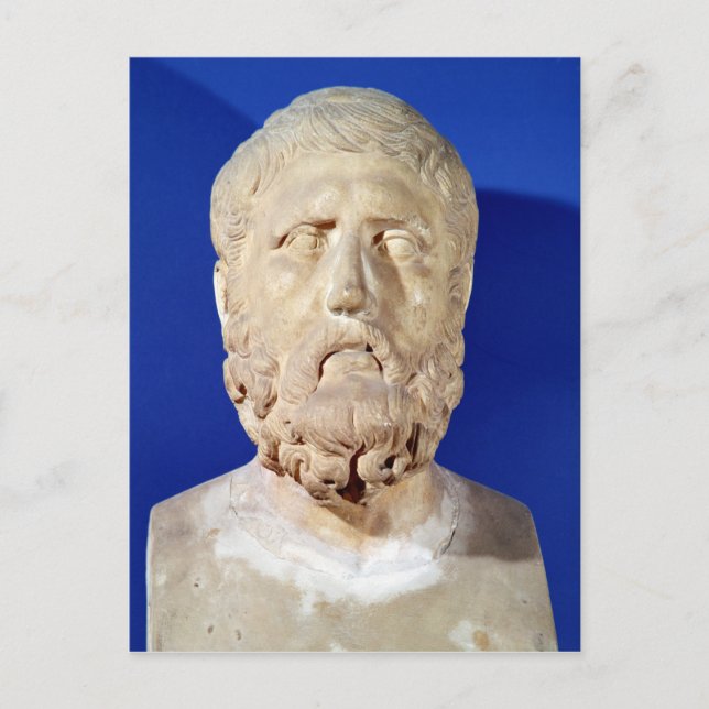 Postal Busto de Zeno de Cicio (Anverso)