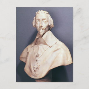 Postal Busto del cardenal Richelieu c.1642