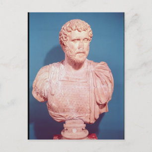 Postal Busto del emperador Antonino Pius