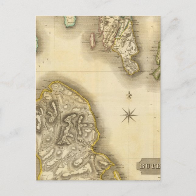 Postal Buteshire (Anverso)