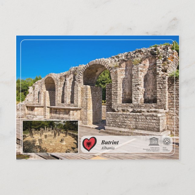 Postal Butrint (Anverso)