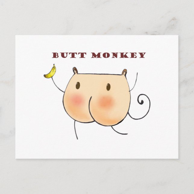 Postal Butt Monkey (Anverso)