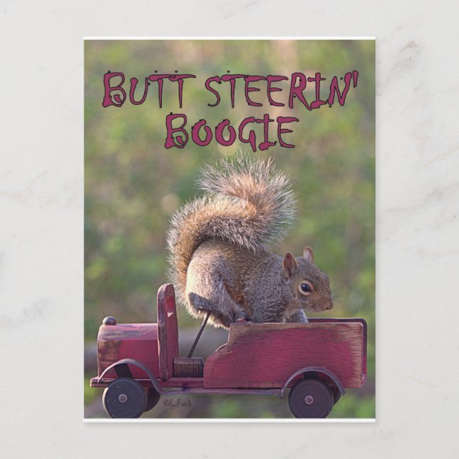 POSTAL BUTT STEERIN' BOOGIE (Anverso)