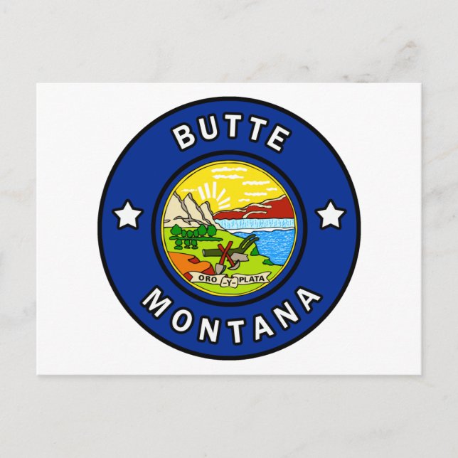 Postal Butte Montana (Anverso)