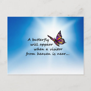 Postal Butterefly, visitante del cielo