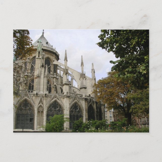 Postal Butteresses volador (Anverso)