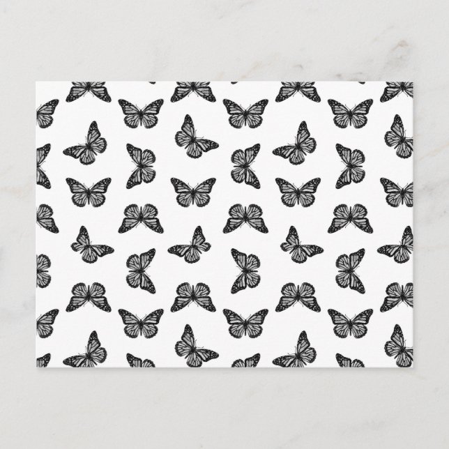 Postal Butterflies de bonito (Anverso)
