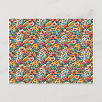 Postal Butterfly 1 Stereogram Magic Eye - No Envelope