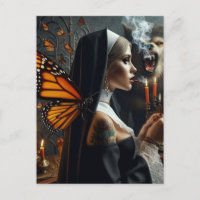 Butterfly Nun Werewolf Horror