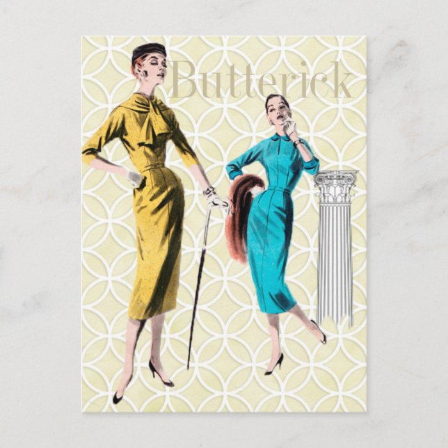 Postal Butterick (Anverso)