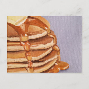 Postal Buttermilk Pancakes Shortstack Breakfast Painting