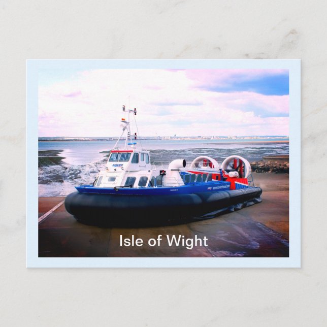 Postal Buvercraft "Isle of Wight" (Anverso)