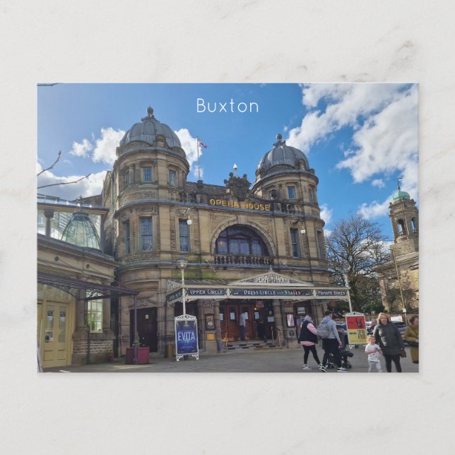 Postal Buxton - Teatro de la Ópera (Anverso)