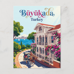 Postal Büyükada Turquía