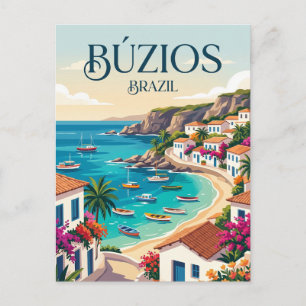Postal Búzios, Río de Janeiro, Brasil Brasil