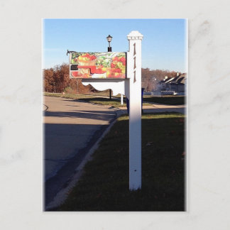 Postal Buzón de correo de otoño