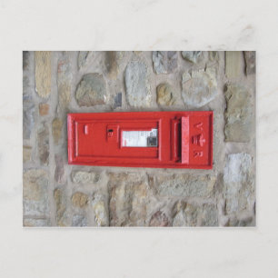 Postal Buzón de correo en inglés