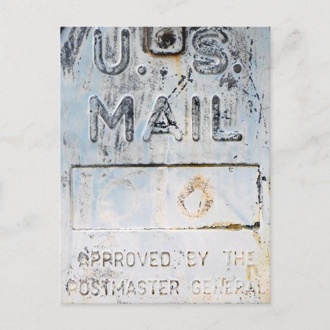 Postal Buzón de correo ruso (Anverso)