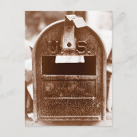 Buzón de correo rusto