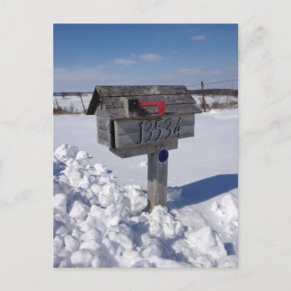 Postal Buzón del invierno
